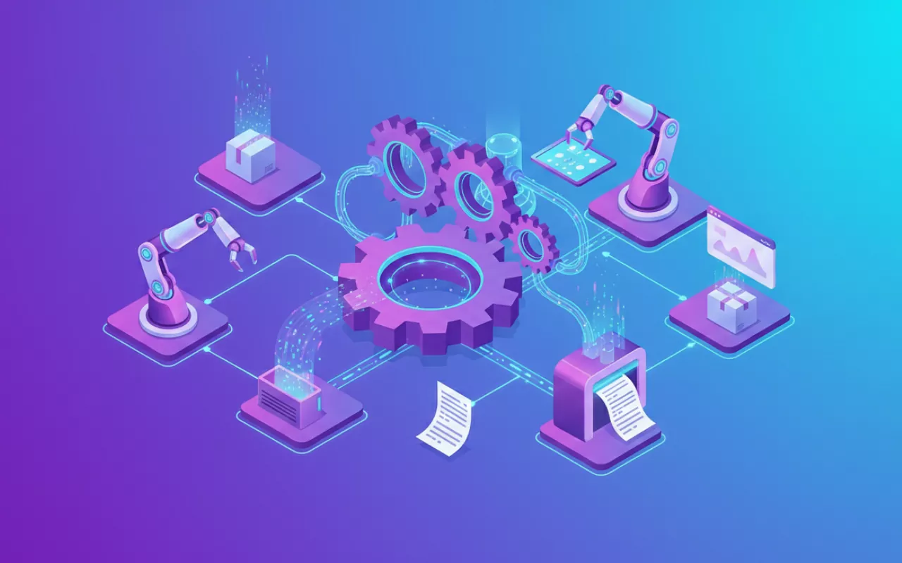 Illustrazione automazione